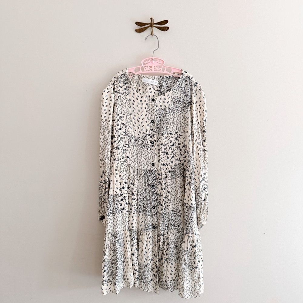 Zara Kids Patchwork Floral Dress 11/12 years